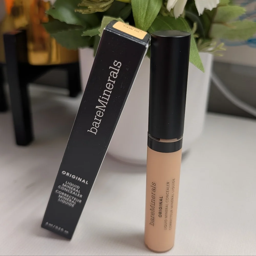 bareMinerals Original Liquid Mineral Concealer - Fair 1N 6 ml / .2 to oz NIB